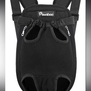 Pawaboo Black Dog Carrier Backpack
